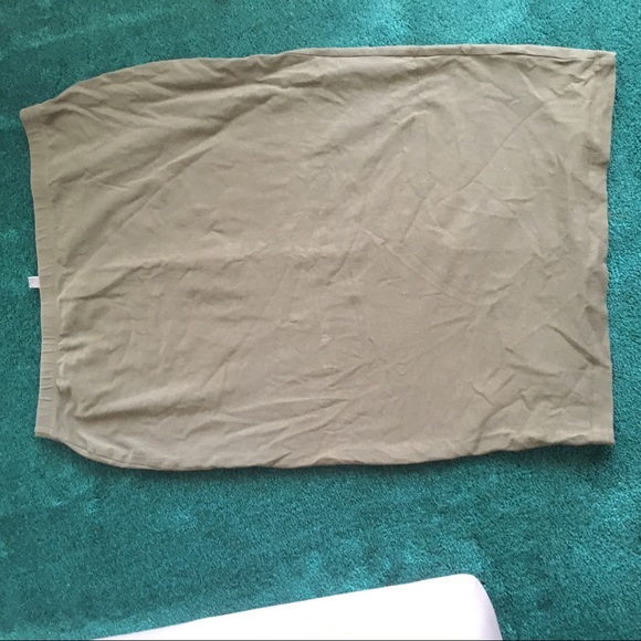 Asos midi green bodycon skirt - Picture 3 of 6